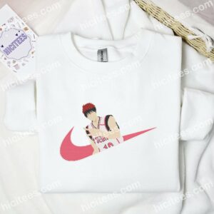 Taiga Kagami Kuroko No Basket Anime Embroidered Shirt 3