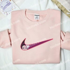 Tanjiro Face Demon Slayer Anime Embroidered Shirt 2 Tanjiro Face Demon Slayer Anime Embroidered Shirt