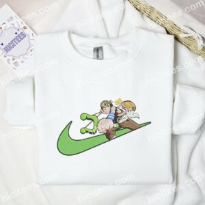 Usopp One Piece Anime Embroidered Shirt 3
