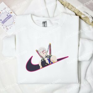 Uzui Tengen Demon Slayer Anime Embroidered Shirt 1 Uzui Tengen Demon Slayer Anime Embroidered Shirt 3