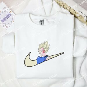 Vegeta Super Saiyan Dragon Ball Anime Embroidered Shirt 1 Vegeta Super Saiyan Dragon Ball Anime Embroidered Shirt 3 2