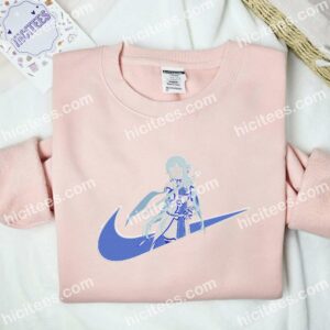 Asuna Yuuki Sword Art Online Anime Embroidered Shirt 2 Asuna Yuuki Sword Art Online Anime Embroidered Shirt