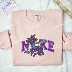 Dark Magician Yu Gi Oh Anime Embroidered Shirt 2 Dark Magician Yu Gi Oh Anime Embroidered Shirt