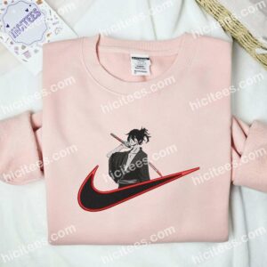 Yato Noragami Anime Embroidered Shirt 2 Yato Noragami Anime Embroidered Shirt