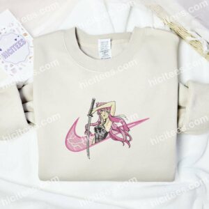 Yuno Gasai Future Diary Anime Embroidered Shirt 1 Yuno Gasai Future Diary Anime Embroidered Shirt 3