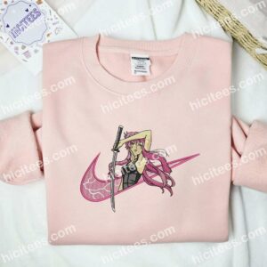 Yuno Gasai Future Diary Anime Embroidered Shirt 2 Yuno Gasai Future Diary Anime Embroidered Shirt