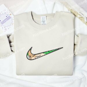 Zoro Eyes One Piece Anime Embroidered Shirt 3
