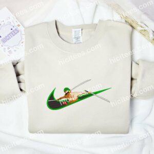 Zoro Three Swords Style One Piece Anime Embroidered Shirt 1 Zoro Three Swords Style One Piece Anime Embroidered Shirt 3