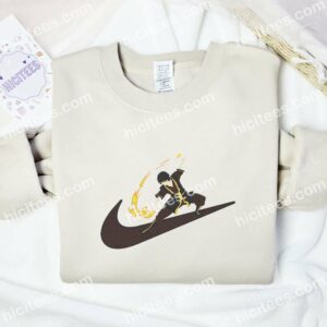 Zuko Avatar Anime Embroidered Shirt 3