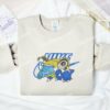 Blastoise Pokemon Anime Embroidered Shirt
