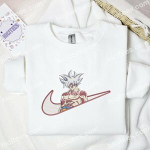 Goku Ultra Instinct Dragon Ball Anime Embroidered Shirt 3