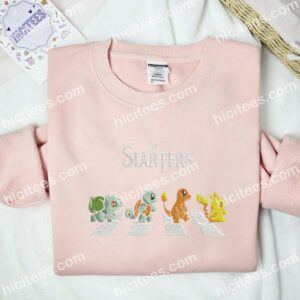 Pikachu With Friends Pokemon Anime Embroidered Shirt 2 Pikachu With Friends Pokmon Anime Embroidered Shirt 1