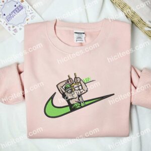Zoro Three Sword Style One Piece Anime Embroidered Shirt 7