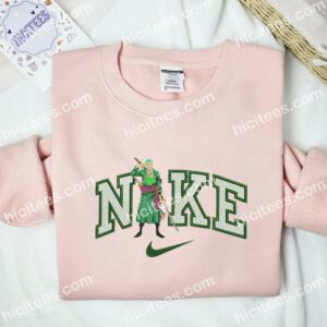 Zoro Three Sword Style One Piece Anime Embroidered Shirt 8