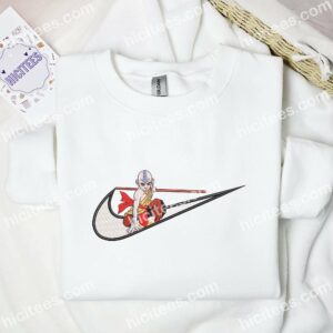 Aang Avatar Anime Embroidered Shirt 1 Aang Avatar Anime Embroidered Shirt 3 1