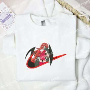 Rias Gremory High School DxD Anime Embroidered Shirt 1 Rias Gremory High School DxD Anime Embroidered Shirt 3