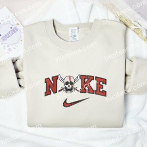 Shanks Jolly Roger One Piece Anime Embroidered Shirt