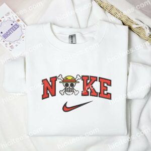 Straw Hat Pirates One Piece Anime Embroidered Shirt 3