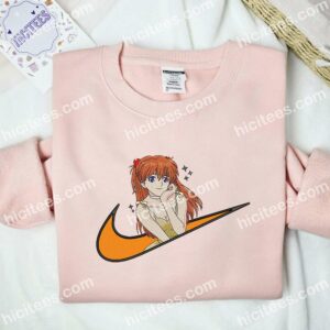 Asuka Langley Sexy Neon Genesis Evangelion Anime Embroidered Shirt 2 Asuka Langley Sexy Neon Genesis Evangelion Anime Embroidered Shirt