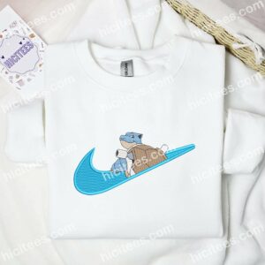 Blastoise Pokmon Anime Embroidered Shirt 3 1