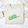Bulbasaur Pokemon Anime Embroidered Shirt