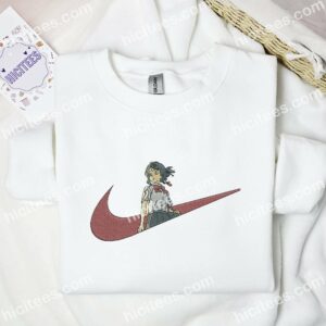 Mitsuha Miyamizu Your Name Anime Embroidered Shirt 1 Mitsuha Miyamizu Your Name Anime Embroidered Shirt 3