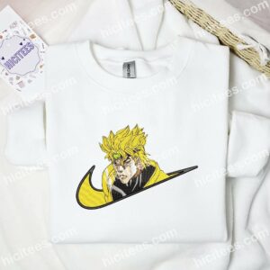 Dio Brando JoJo Bizarre Adventure Anime Embroidered Shirt 3