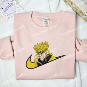Dio Brando JoJo Bizarre Adventure Anime Embroidered Shirt