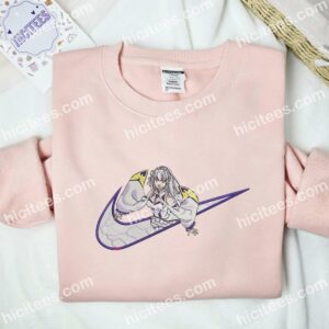 Emilia ReZero Anime Embroidered Shirt 2 Emilia ReZero Anime Embroidered Shirt