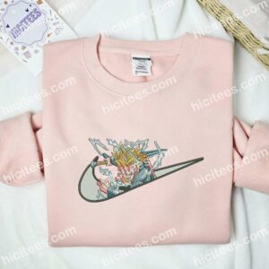 Future Trunks Super Saiyan Dragon Ball Anime Embroidered Shirt 2 Future Trunks Super Saiyan Dragon Ball Anime Embroidered Shirt