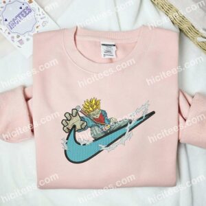 Future Trunks Super Saiyan Dragon Ball Anime Embroidered Shirt 2 Future Trunks Super Saiyan Dragon Ball Anime Embroidered Shirt 1