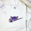 Gengar Pokemon Anime Embroidered Shirt
