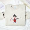 Kid Goku Cute Dragon Ball Anime Embroidered Shirt