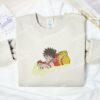 Luffy One Piece Anime Embroidered Shirt