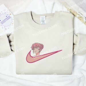 Yuno Gasai Future Diary Anime Embroidered Shirt 1 Yuno Gasai Future Diary Anime Embroidered Shirt 3