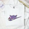Gengar Pokemon Anime Embroidered Shirt
