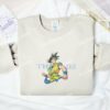 Goku Angry Dragon Ball Anime Embroidered Shirt
