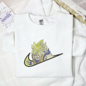 Goku Fighting Dragon Ball Anime Embroidered Shirt 1 Goku Fighting Dragon Ball Anime Embroidered Shirt 3 1