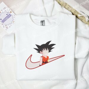 Goku Kid Dragon Ball Anime Embroidered Shirt 3 1