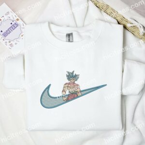 Goku Ultra Instinct Dragon Ball Anime Embroidered Shirt 1 Goku Ultra Instinct Dragon Ball Anime Embroidered Shirt 3