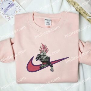 Goku Pink Dragon Ball Anime Embroidered Shirt 2 Goku Pink Dragon Ball Anime Embroidered Shirt