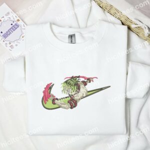 Gyutaro Demon Slayer Anime Embroidered Shirt 1 Gyutaro Demon Slayer Anime Embroidered Shirt 3