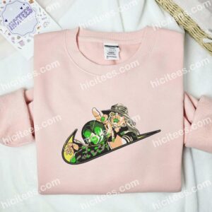 Gyro Zeppeli JoJo Bizarre Adventure Anime Embroidered Shirt