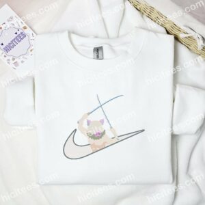 Inosuke Demon Slayer Anime Embroidered Shirt 1 Inosuke Demon Slayer Anime Embroidered Shirt 3