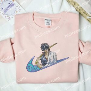 Sakata Gintoki Cool Gintama Anime Embroidered Shirt 2 Sakata Gintoki Cool Gintama Anime Embroidered Shirt