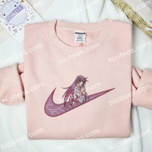 Hitagi Senjougahara Bakemonogatari Anime Embroidered Shirt 2 Hitagi Senjougahara Bakemonogatari Anime Embroidered Shirt