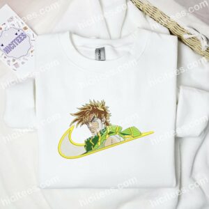 Joseph Joestar JoJo Bizarre Adventure Anime Embroidered Shirt 3