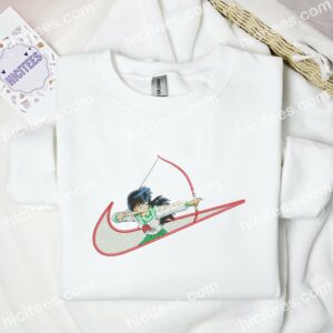 Kagome Higurashi InuYasha Anime Embroidered Shirt 1 Kagome Higurashi InuYasha Anime Embroidered Shirt 3