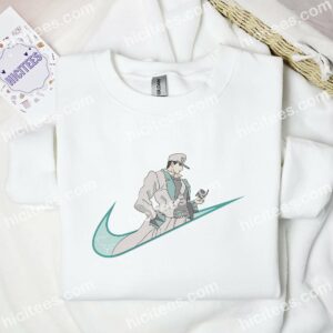 Kujo Jotaro Costume White Suit JoJo Bizarre Adventure Anime Embroidered Shirt 1 Kujo Jotaro Costume White Suit JoJo Bizarre Adventure Anime Embroidered Shirt 3 1