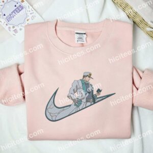 Kujo Jotaro Costume White Suit JoJo Bizarre Adventure Anime Embroidered Shirt 2 Kujo Jotaro Costume White Suit JoJo Bizarre Adventure Anime Embroidered Shirt